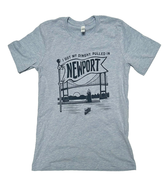I got my dinghy pulled in NEWPORT! T shirt
