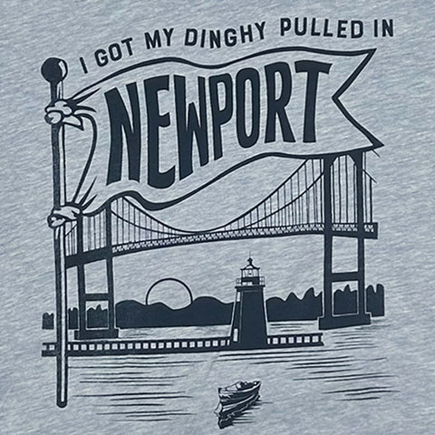 I got my dinghy pulled in NEWPORT! T shirt