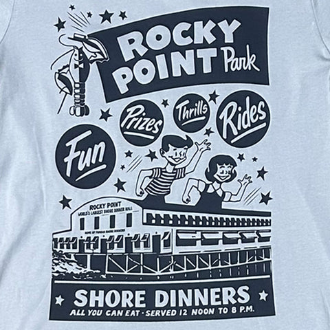 Rocky Point Blue - T-shirt