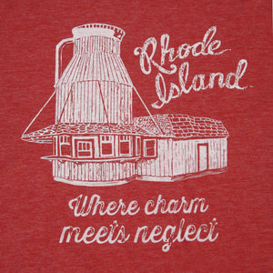 Rhode Island-Where Charm Meets Neglect (Red)
